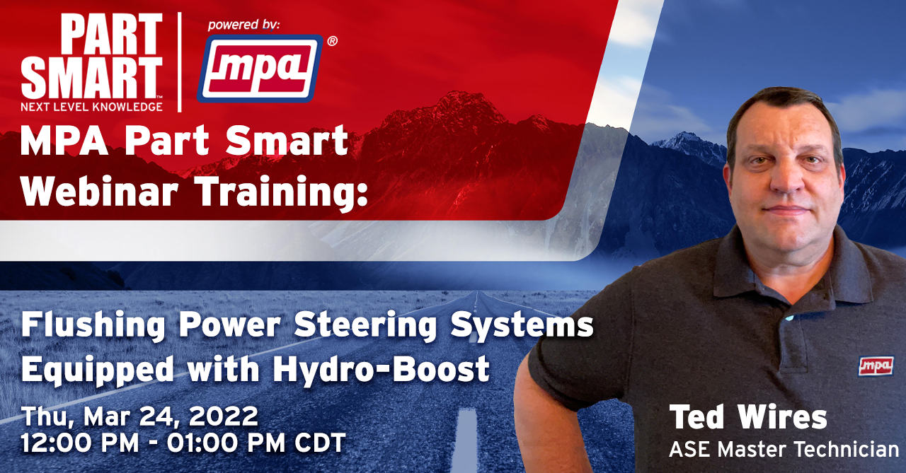 Get Part Smart Training with Flushing Power Steering Systems Equipped